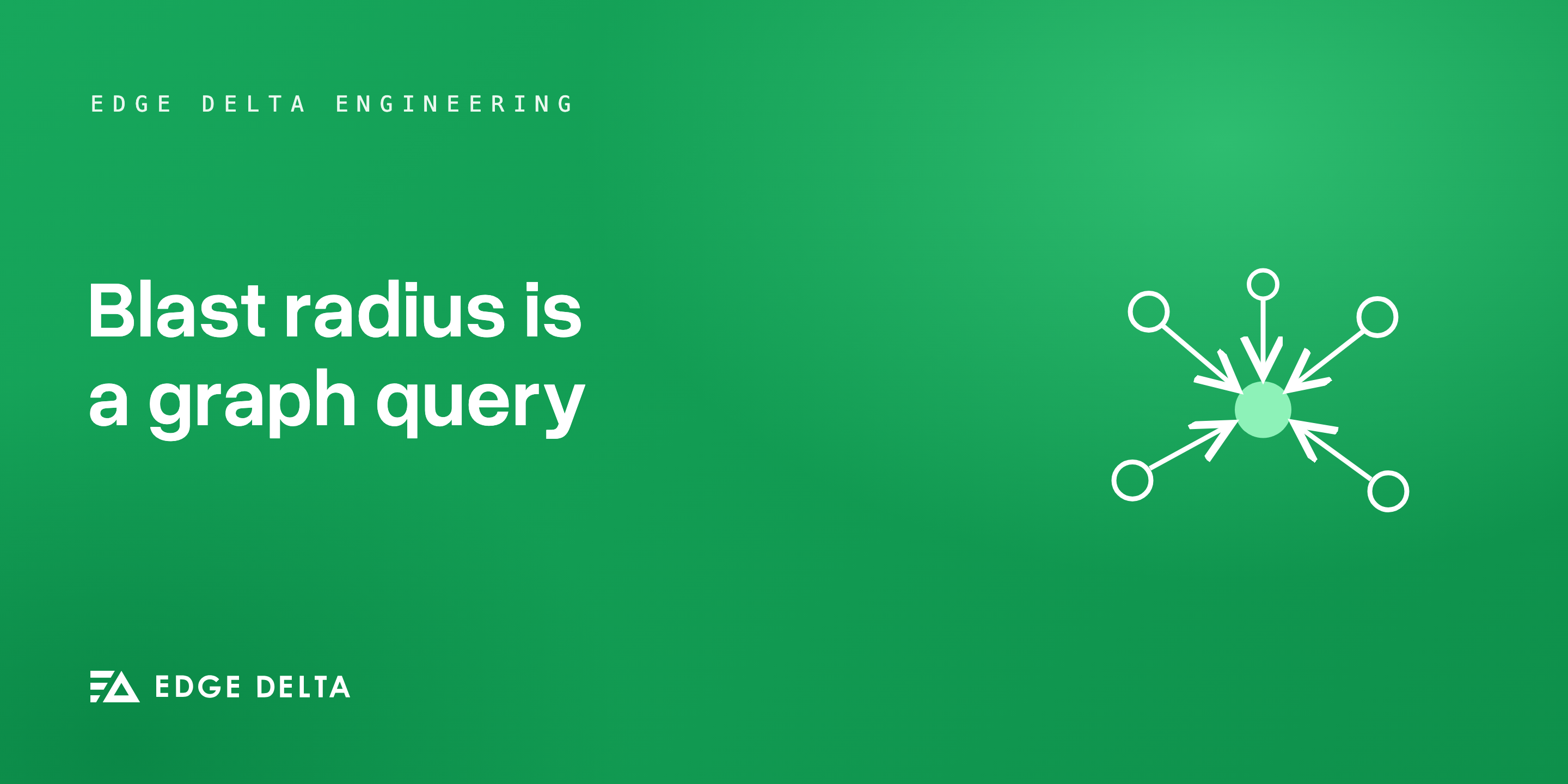 Blast Radius Is a Graph Query